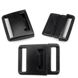 Paracord Planet Disc Release Buckles – Plastic Safety Breakaway Buckles for Neck Straps, Lanyards and More! (3/4", 50 Pack)