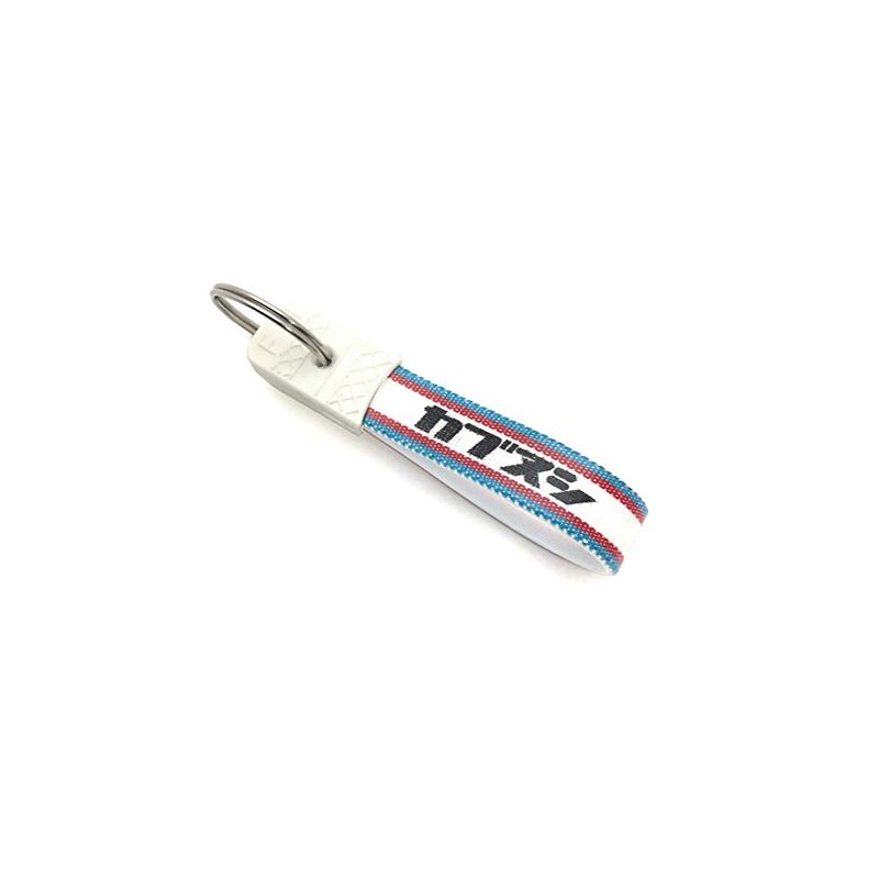 Showa Retro Kabunushi Series Key Chain, Cables/Blue/Red, 1 pc