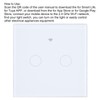 WiFi Smart Wall Switch for TUYA APP Control 2 Way