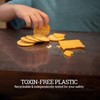 Clear Disposable Placemats for Baby, (200 Pack) Baby Eating Mat,