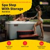Heatwave Hot Tub Steps with Storage for Spa Accessories -