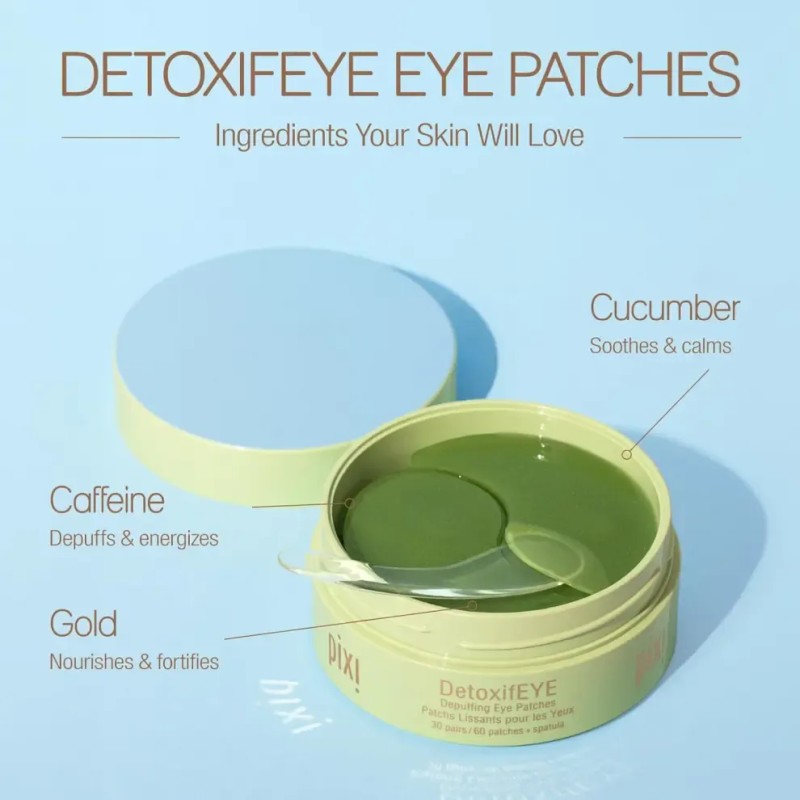 .}}/& Pixi Detoxify - Parche Para Ojos 60 Unidades /-/.{{/o