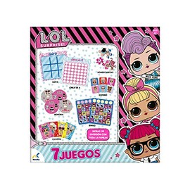 Novelty Corp JCA-2804 Set de Juegos 7 en 1 LOL Surprise
