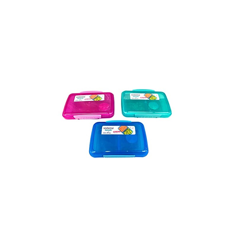 Sistema Lunch Box Set of 6 Value Pack Family Set