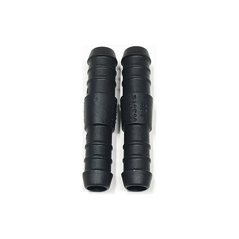 2 x 12mm-10mm Plastic Barbed Reducer Adapter Hose Connector Fuel