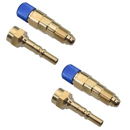 Gugaguga 2Set QDB33 Argon Inert Gas Regulator, Quick Connect and Disconnect to Inert Gas Hose