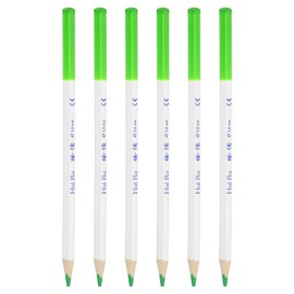 PATIKIL Fluorescent Green Colored Pencils Set,6 Pcs Oil Color Pencils Wooden Coloring Drawing Pencil for Artists Art Painting Sketching