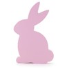 ALLY-MAGIC Easter Desktop Decoration, Wooden Rabbit Bunny Desktop Ornament Cute