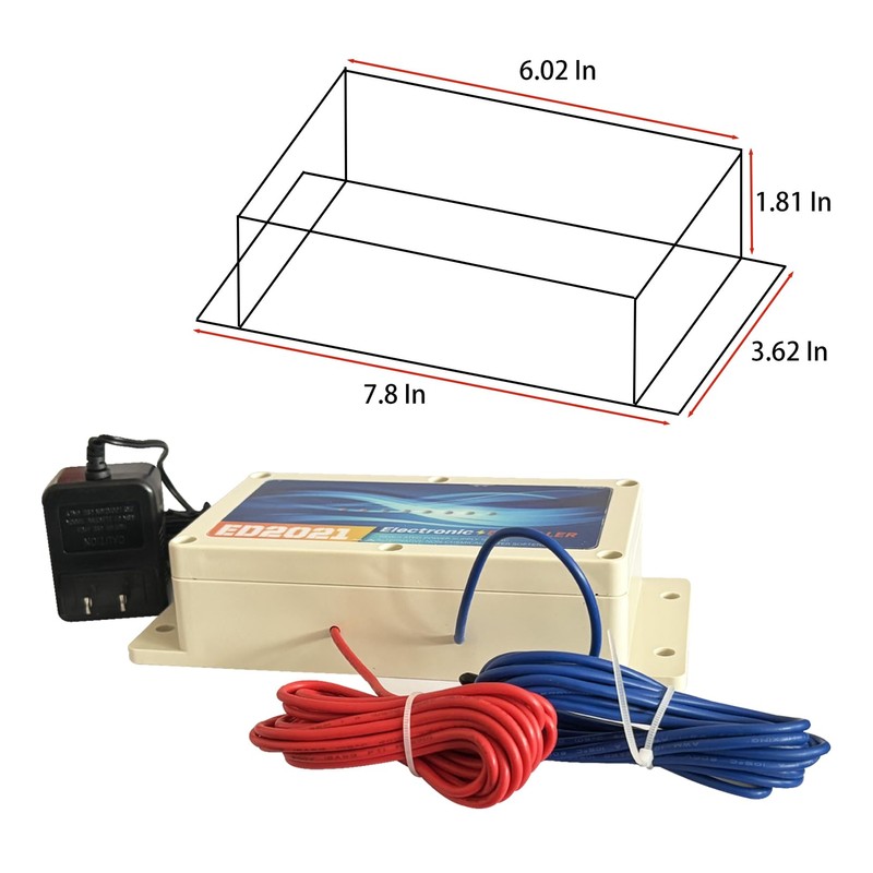 Trucktok Electronic Water Descaler System Alternative Electronic Salt-Free Hard Water