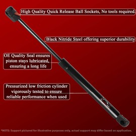 Lift Supports Depot Qty (2) Replacement Undercover EZ Release Lift Supports 27 Inch x 50lbs IH214GS 190725 Shocks Struts
