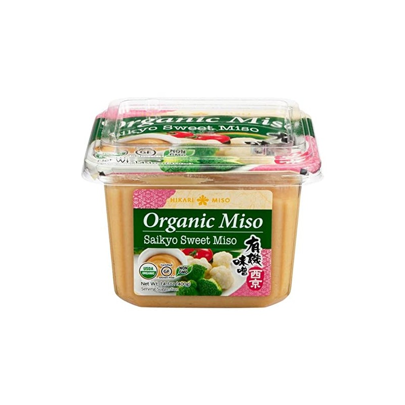 Hikari Organic Miso Paste, Saikyo Sweet, 14.1 oz