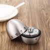 HENGBIRD Kitchen Timer, Kitchen Timer, Egg-shaped Funny Egg Timer, Stainless