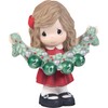 Precious Moments 251001 Deck The Halls 2025 Dated Girl Bisque