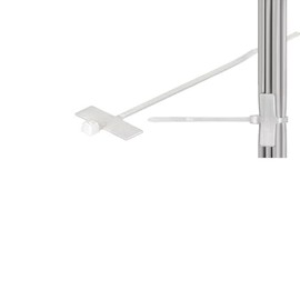 Goobay 17095 Cable Ties with Labelling Field 100 x 2.5 mm Pack of 100