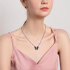 Butterfly Necklace 925 Sterling Silver Black/Celtic/Witch Butterfly Necklace Butterfly Jewellery