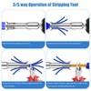 3pcs Wire Twisting Tool, Wire Twisting Spinner with 4pcs Screws,