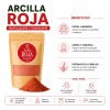 Kit Barro Para Mascarillas Arcilla Roja Verde Blanco Negro