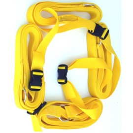 Home Court 2-inch Adjustable 30x60' Grass Court Line - 19AG (Yellow)