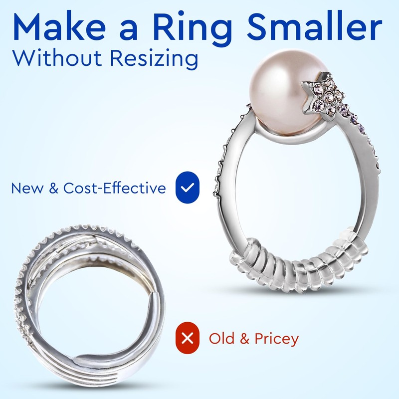 Ring Sizer Adjuster for Loose Rings - 12 Pack, Guards,