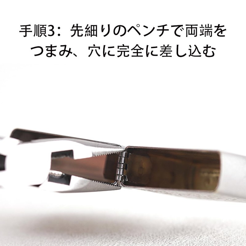 WIOOYIUU ライターヒンジピン修理キット 6個セット オイルライター交換部品 連結シャフト ピン工具付き ステンレス製 交換用アクセサリー