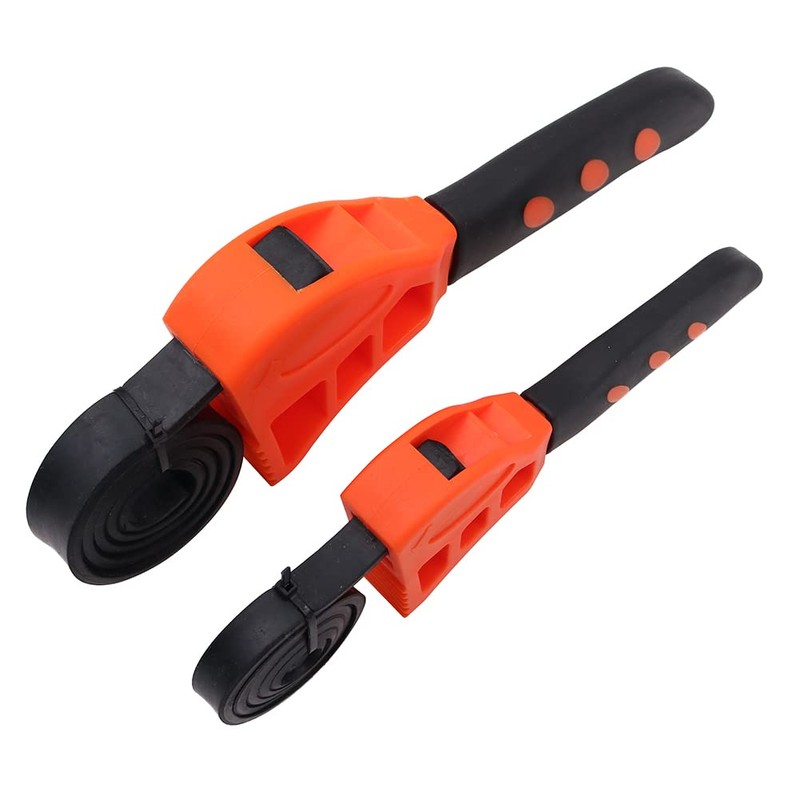 Tiardey 2pcs Rubber Strap Wrench Set, Adjustable Straps Comfort Grip