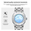 CARNIVAL Men's Automatic Watch,42mm Luxury Mechanical Wristwatch Waterproof Sapphire Luminous
