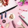 Geschenk-Set für Schweineliebhaber, lustiges Schweine-Make-up-Tasche, weiß, Pferde-Geschenkset