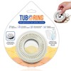 Hair Catcher for Shower Drain & Bathtub – TubRing Pop-Up