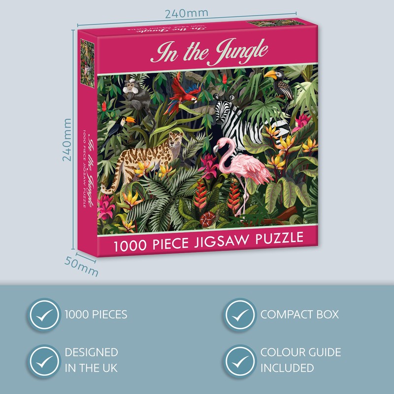 In The Jungle - 1000 Piece Puzzle