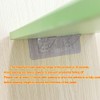 12 Pieces Large Size Adhesive Shelf Bracket, Double Row Thickened