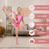 PATIKIL Stretch Strap with Loops 3.3ft, 2 Pack Cheerleading Flexibility