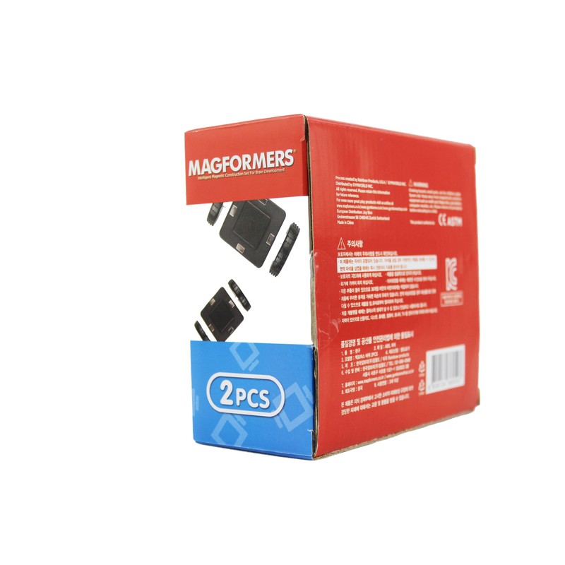 Magformers Wheels, Set mit 2 magnetischen Teilen (713007)