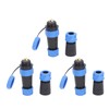 3PCS SP21 3 Pin Aviation Plug Socket IP68 Waterproof Sealing