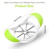 Upgraded Apple Slicer, Corer and Divider, 4.72 Inch 8 Super