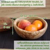 NATUREHOME Olive Wood Bowl 16 cm