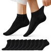 FALARY Adults’ Unisex Trainer Socks, Short Cotton Socks, Breathable Half-Socks,