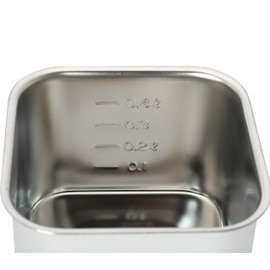Sugiko Sangyo SH-4209 18-8 Scale Shallow Square Kitchen Pot (with Lid)