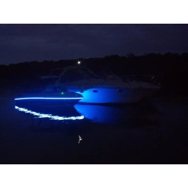 UN Brand ORANGE - - Beautiful "LED lights"  - - under deck light kit - - - - 12v HOTtttt