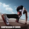 CHARMKING Compression Socks for Women & Men Circulation (3 Pairs)
