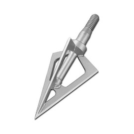 Snuffer SS Stainless Steel 3 Blade Arrow Broadhead (Pack of 3), 100-Grain