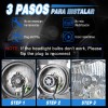 Focos Led H4/9003/hb2 Lupa Alta Y Baja Auto Mini Proyector