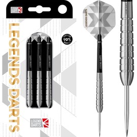 Legend Darts D2879 | Pro Series | Torpedo Premium 90% Tungsten Steel Tip Dart Set | 21g