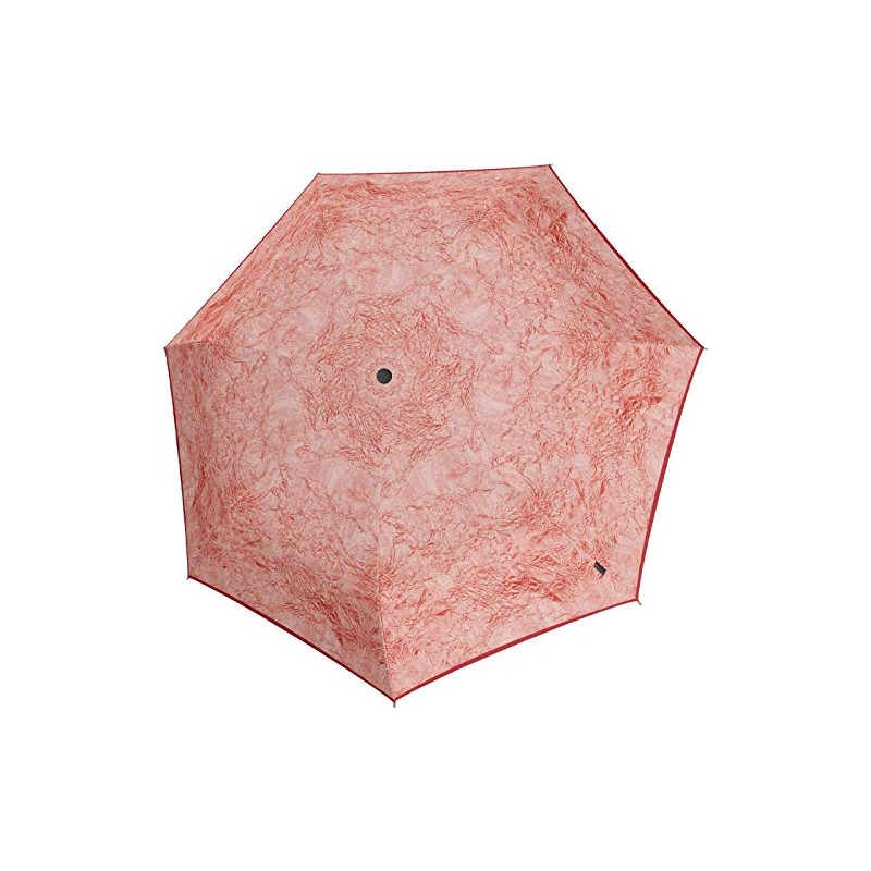 Knirps Pocket Umbrella T.050 Medium Manual Glacier UV Protection, Fire