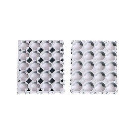 FQAHQAN J-Chen Fireproof Material 4x5 Cell Spacer 18650 Lithium Battery Plastic Holder Bracket