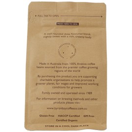 Byron Bay Coffee Company Certified Organic Espresso Ground, 250 g