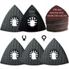 XXGO 105 Pcs Triangular 3-1/8 Inch 80mm 60 80 100