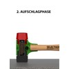 Selecthor Soft Hammer with Impact Inserts Made of Plastic (KU)