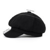 Kids Girls Wool Beret Newsboy Cap - Classic Cabbie Hat