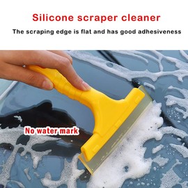 Shower Squeegee, Window Squeegee, Tile Wiper Squeegee, Water Squeegee, Shower Squeegee for Glass Doors, Walls, Pack of 2
