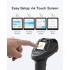 Inateck Barcode Scanner Bluetooth, 2D 1D Wireless Handheld Scanner, QR